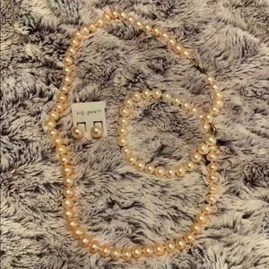Jewelry - Pink pearl set Jewelry - Pink pearl set